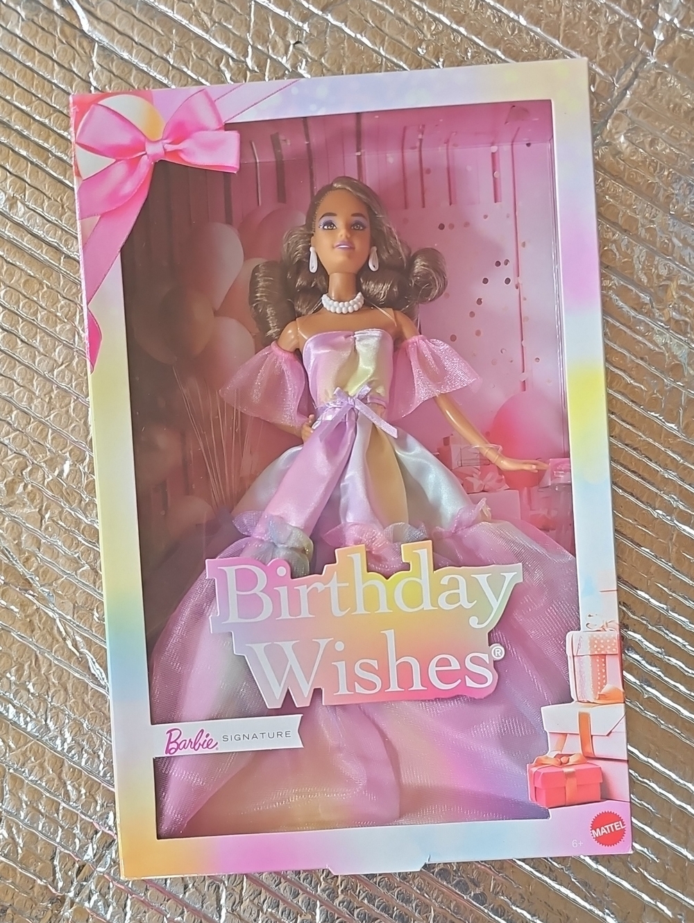 Barbie Pink and Lavender Birthday Wishes Doll